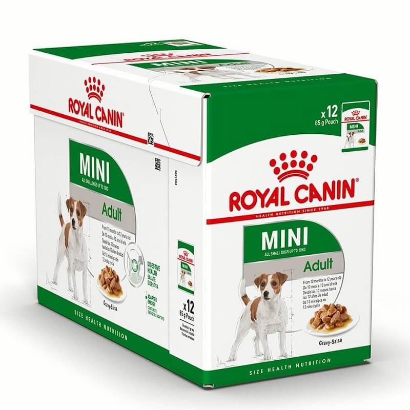 verpleegster Pijlpunt Fitness Royal Canin Mini Adult Wet pouch (85g*12) - LoyalPetZone